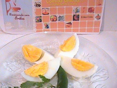 Tiempo de cocción para huevos duros