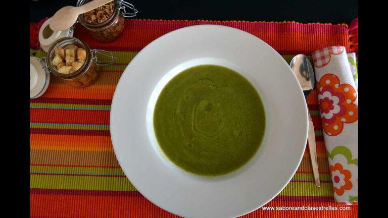 Calorias de la crema de calabacin