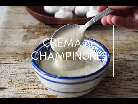 Como se hace salsa de champiñones