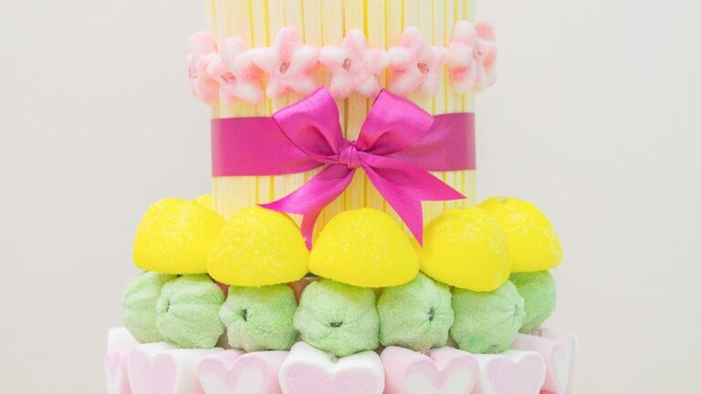 Cómo hacer una tarta de chuches