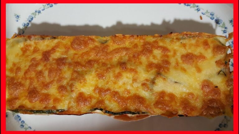 Pastel de calabacín jamón york queso y tomate