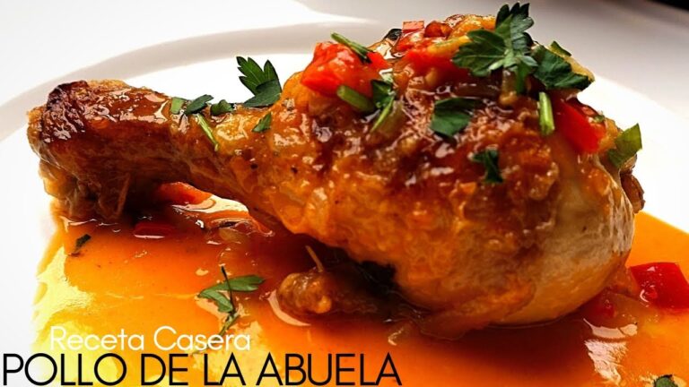 Pollo de corral receta dela abuela