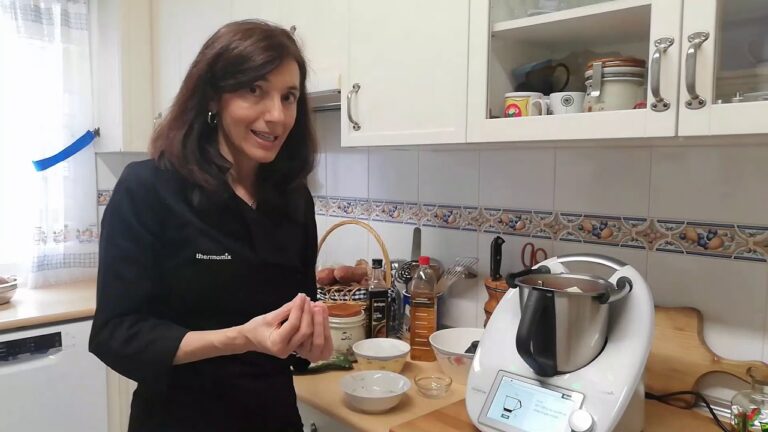 Como hacer gazpacho en la thermomix