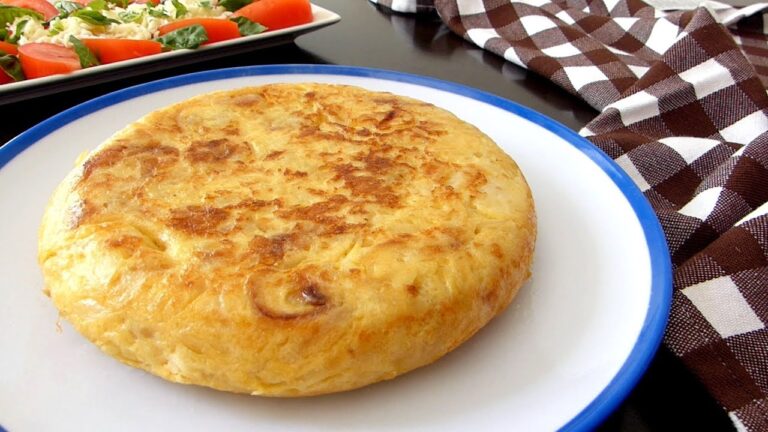 Como hacer tortilla de patatas con cebolla
