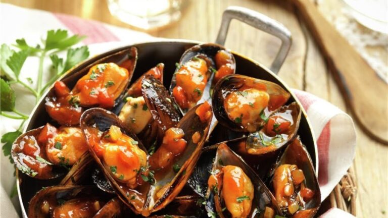Mejillones a la marinera receta gallega