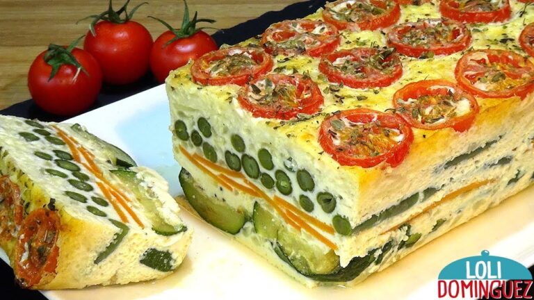 Como hacer un pastel de verduras