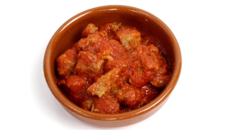 Carne con tomate cocina con carmen