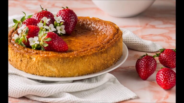 Tarta de queso sin gluten y sin lactosa