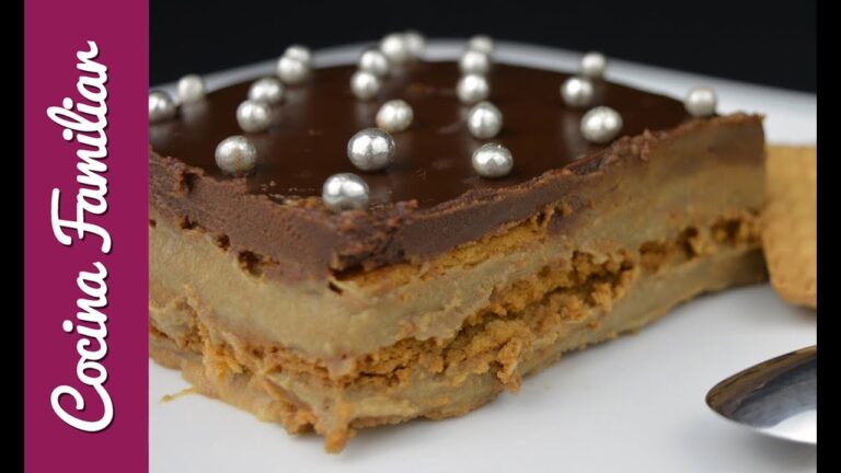 Tarta de galletas y café de la abuela