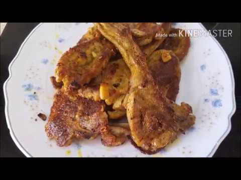 Como se aliñan las chuletas de cordero