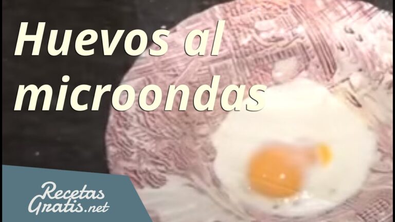 Como hacer huevos en el microondas