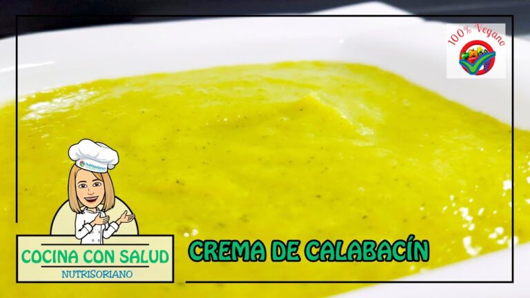 Crema de calabacín thermomix sin patata