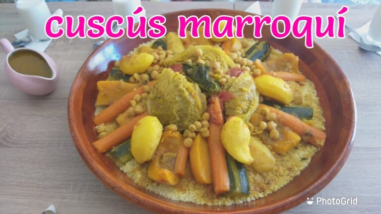 Como se hace el cuscus marroqui