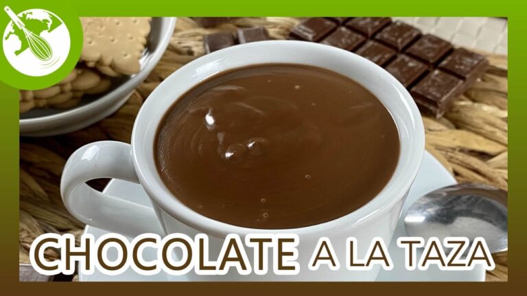 Como hacer chocolate a la taza espeso