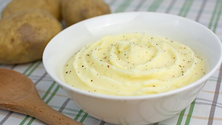 Como hacer pure de patatas casero
