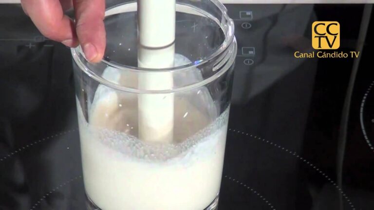 Cómo se hace la mayonesa con leche