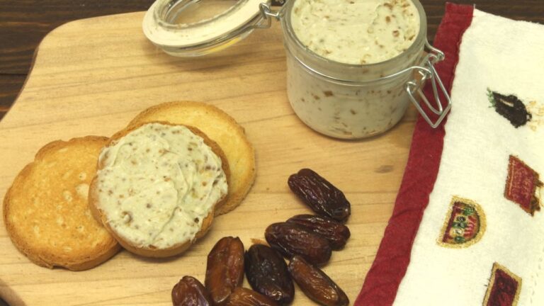 Pate de datiles y queso azul thermomix