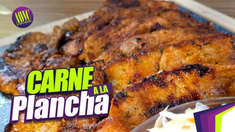 Filetes de cerdo a la plancha