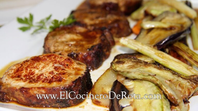 Filetes de lomo a la plancha
