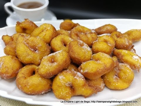 C&oacute;mo se hacen los bu&ntilde;uelos de calabaza