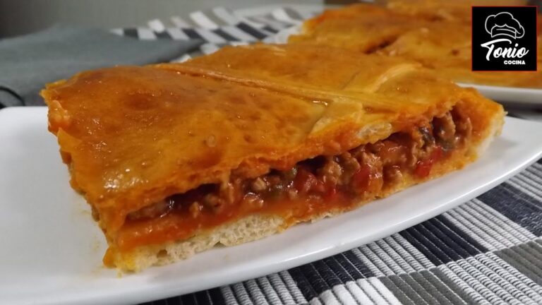 Receta de empanada gallega de carne