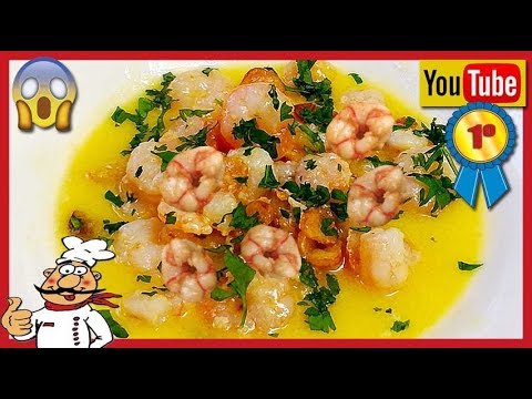 Como hacer gambas al ajillo congeladas