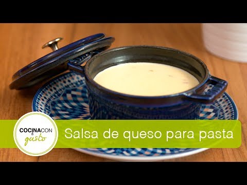 Como hacer salsa de queso para pasta