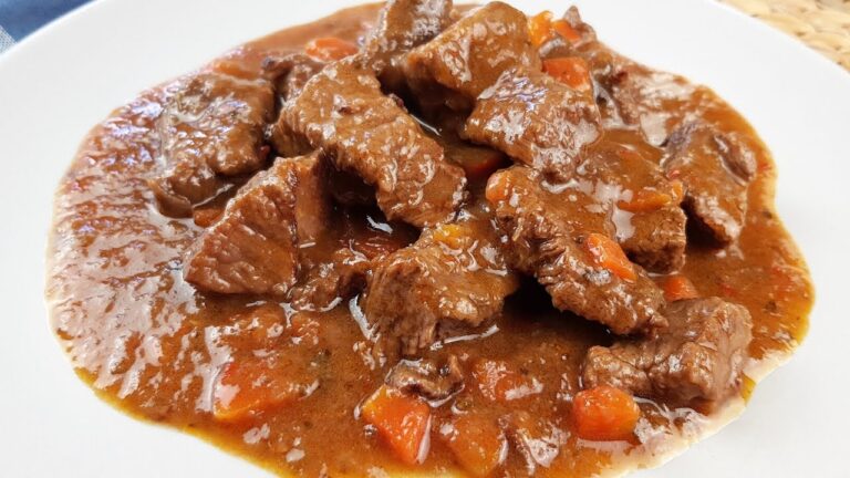 Recetas con carne de ternera troceada
