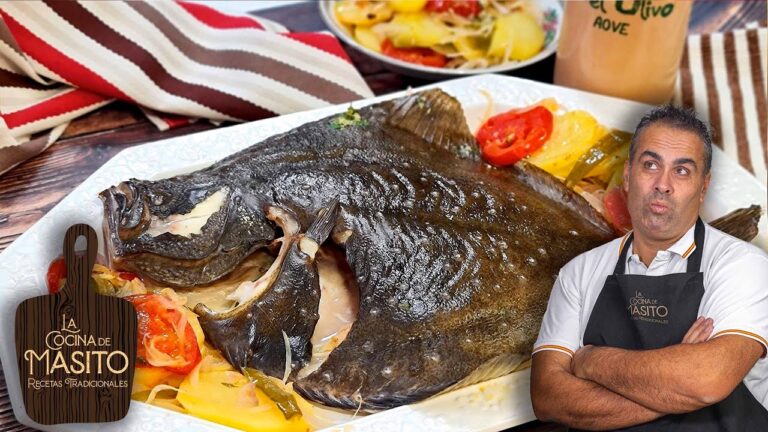 Como hacer el rodaballo al horno