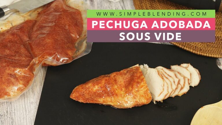 Pechuga de pollo a baja temperatura