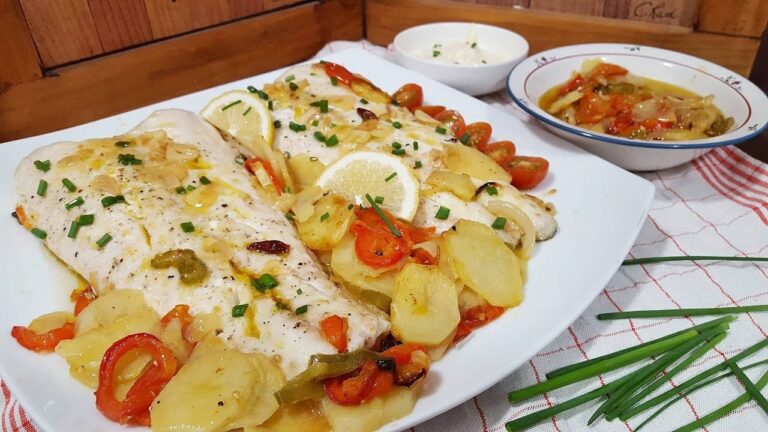 Como hacer filet de merluza al horno