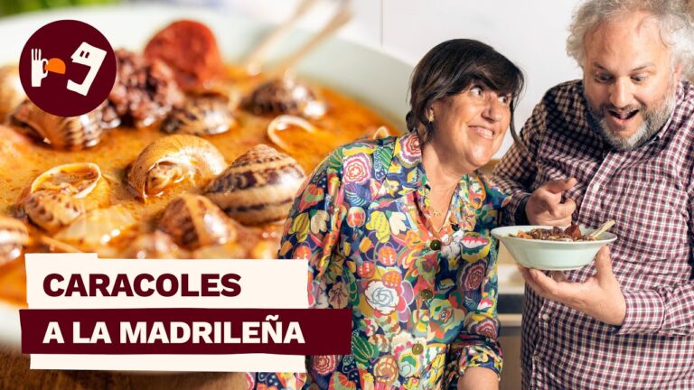 Recetas de caracoles a la madrile&ntilde;a
