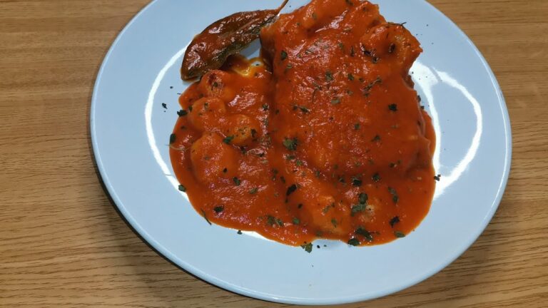 Bacalao en salsa de pimientos del piquillo