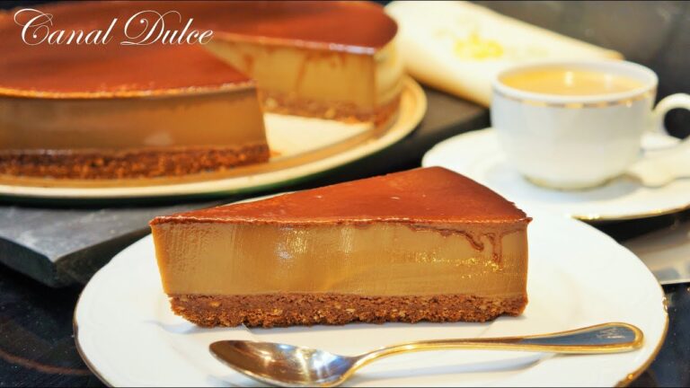 Tarta de cafe y chocolate sin horno