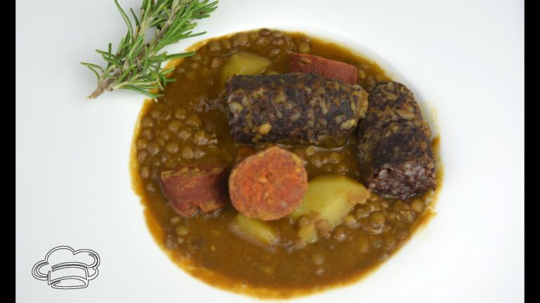 Como hacer lentejas con chorizo y morcilla