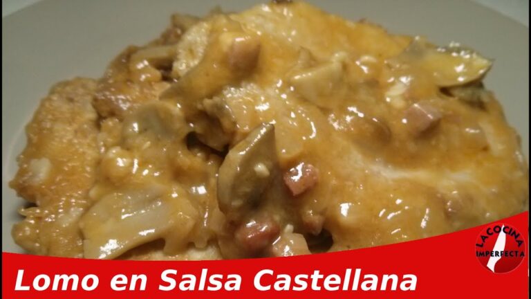 Solomillo de cerdo a la castellana