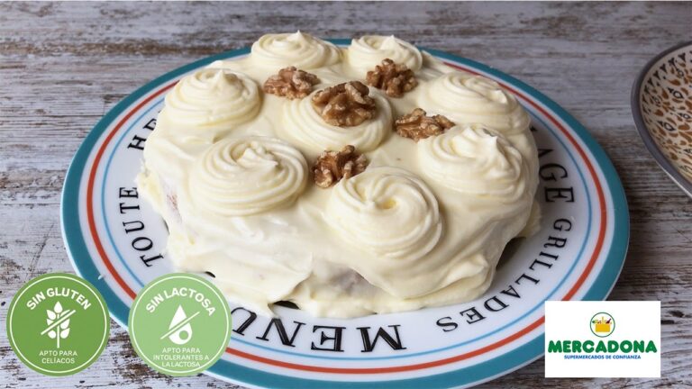 Tarta sin gluten y sin lactosa mercadona