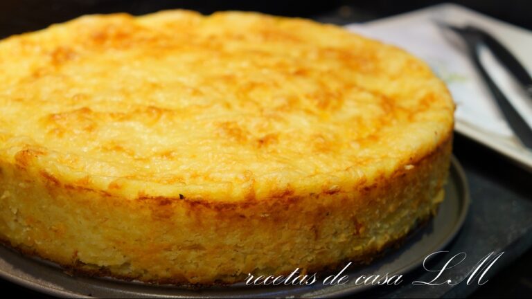 Pastel de carne y patata muy f&aacute;cil
