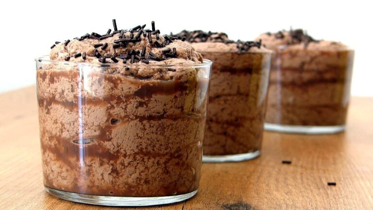 Postres de chocolate fáciles y rápidos