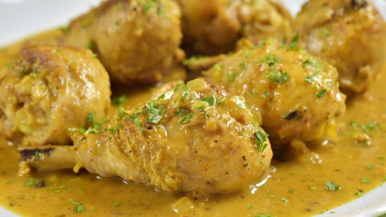 Recetas de pollo en salsa de almendras