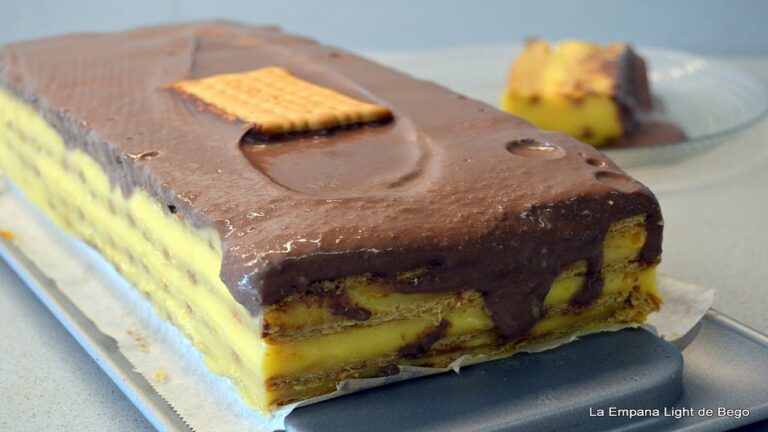 Receta tarta de galletas de la abuela