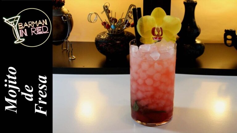 C&oacute;mo hacer un mojito de fresa