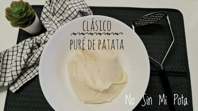 Con que acompañar el puré de patatas