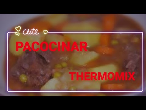 Estofado de carne con patatas thermomix
