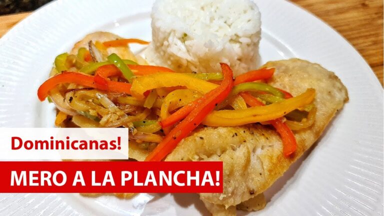 Receta de mero a la plancha