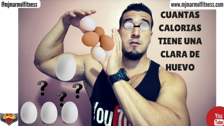 Cuantas calorias tiene una clara de huevo
