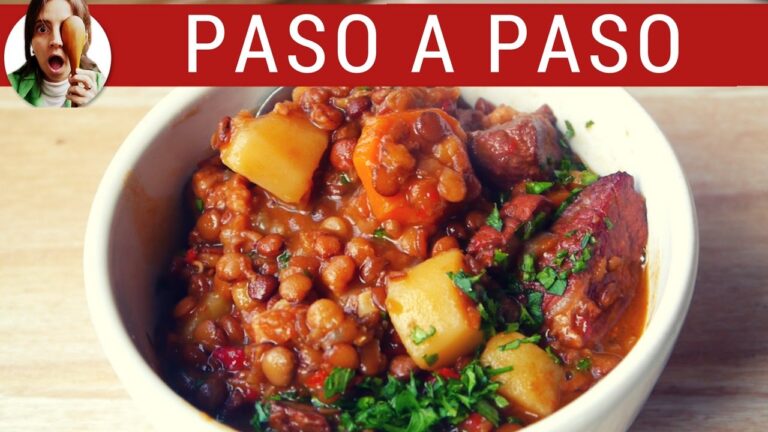 Como hacer un guiso de lentejas