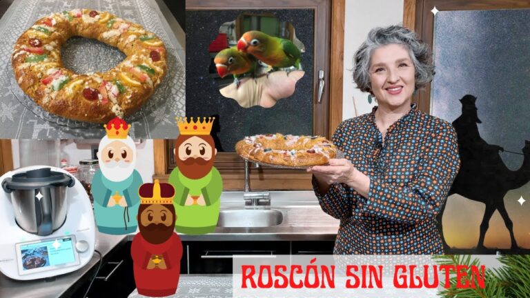 Roscon de reyes sin gluten thermomix