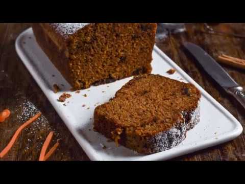 Bizcocho de zanahoria y chocolate sencillo