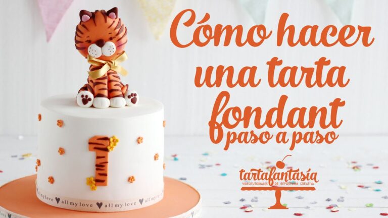 Como hacer tartas de fondant para principiantes